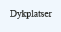 Dykplatser